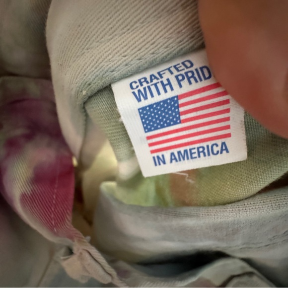 Free People Multicolor Floral Tie-Dye Cargo Pants - Picture 8 of 8